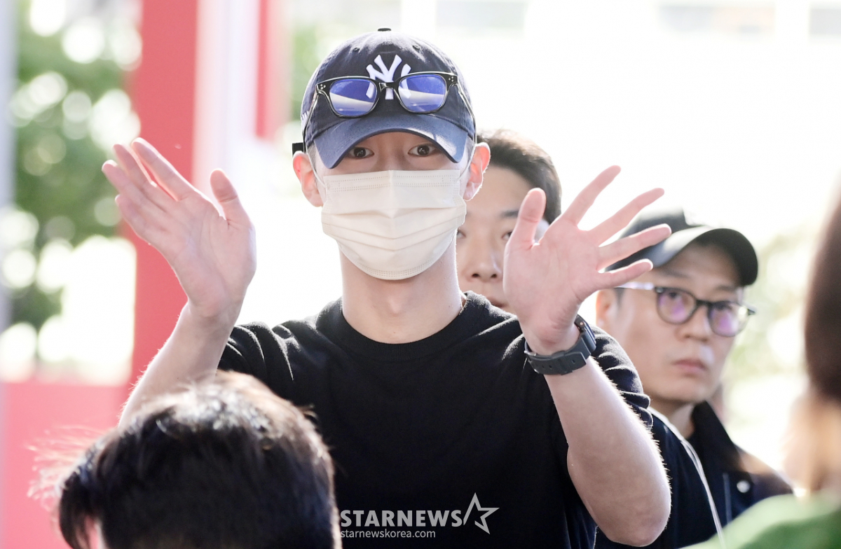 이재욱, 오랜만에 보는 모습[★포토]