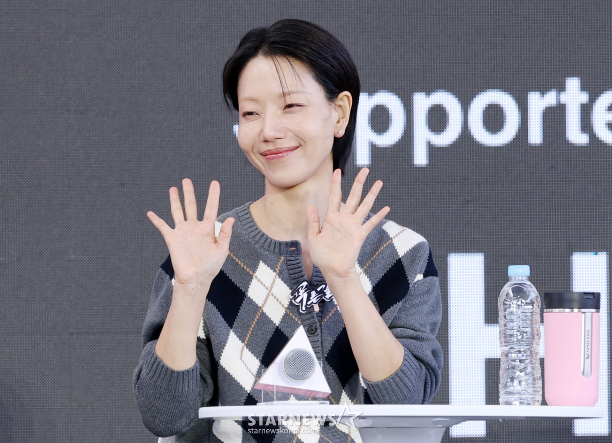 김신록, 러블리 손인사[★포토]