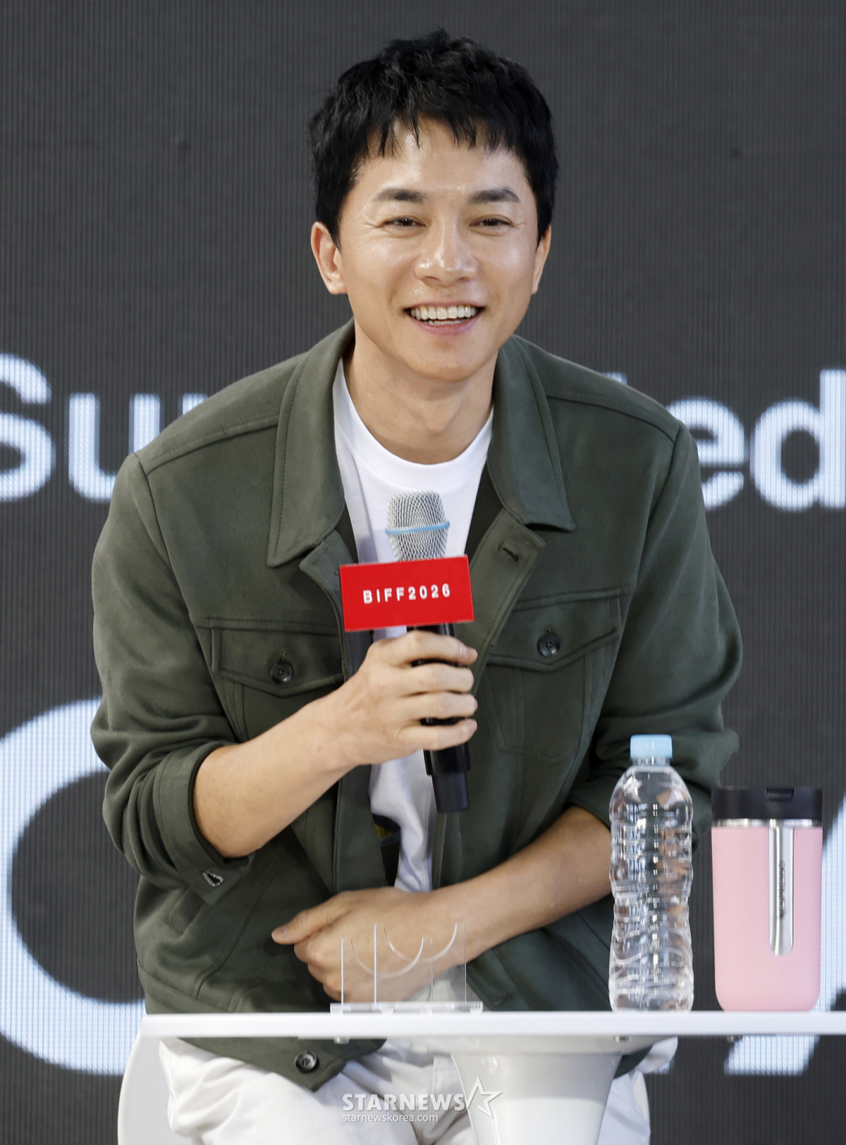 김영민, 관객들 만나 반가운 미소[★포토]