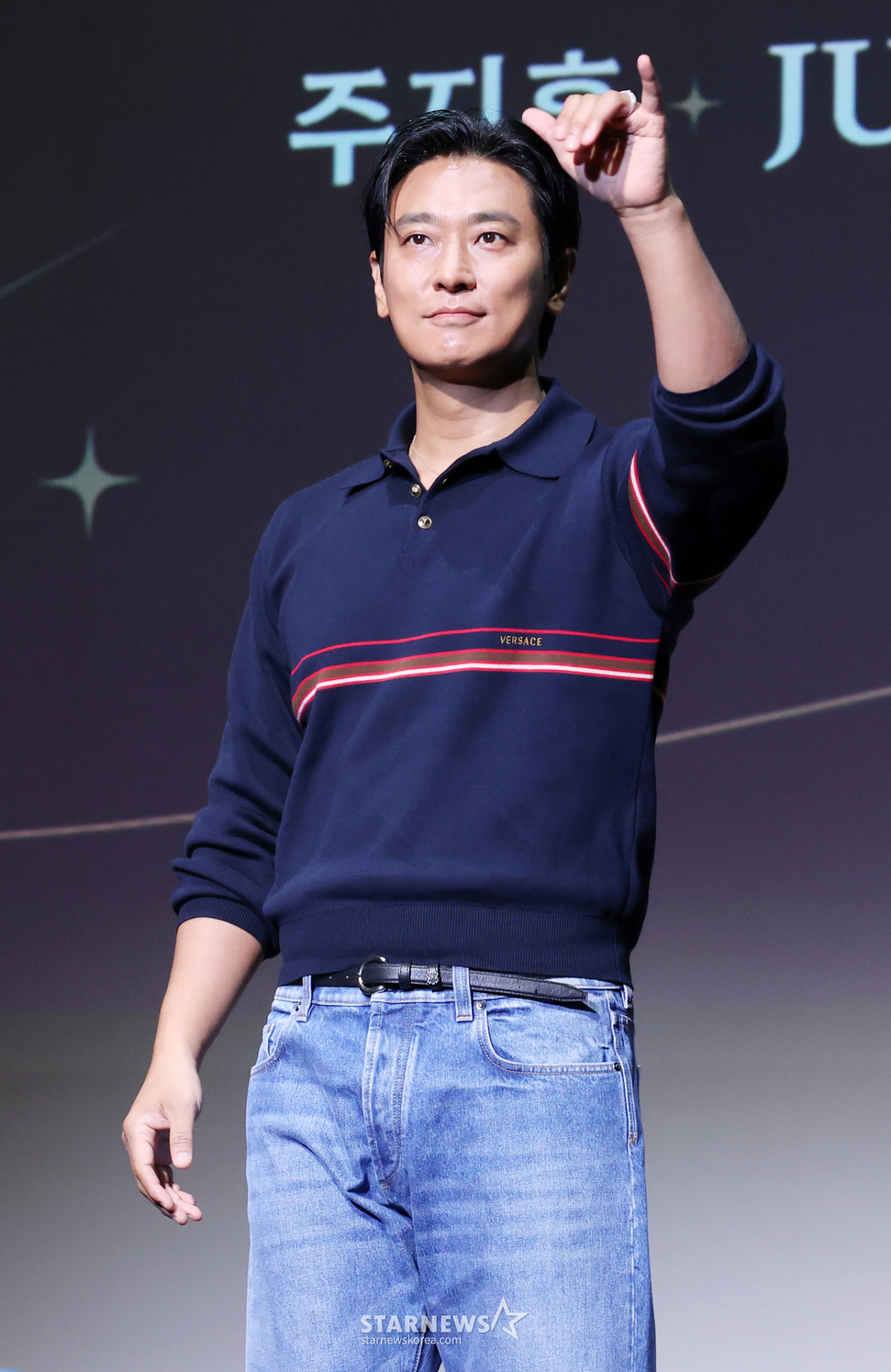 주지훈, 시그니처 샤카[★포토]