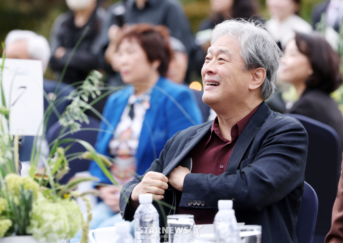 신영균재단 시상식 참석한 박찬욱 감독[★포토]