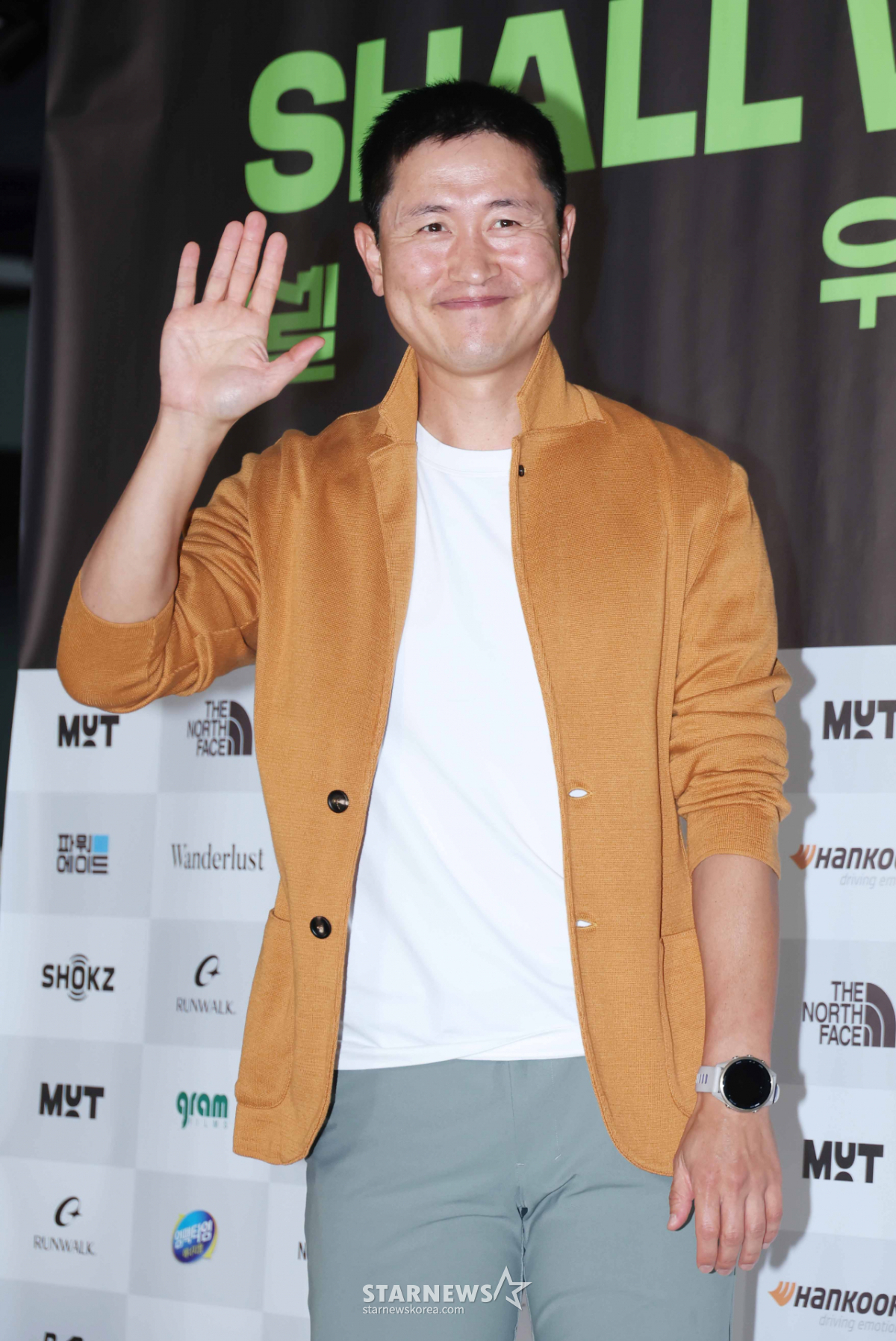 이영표 '쉘 위 런 보러왔어요'[★포토]