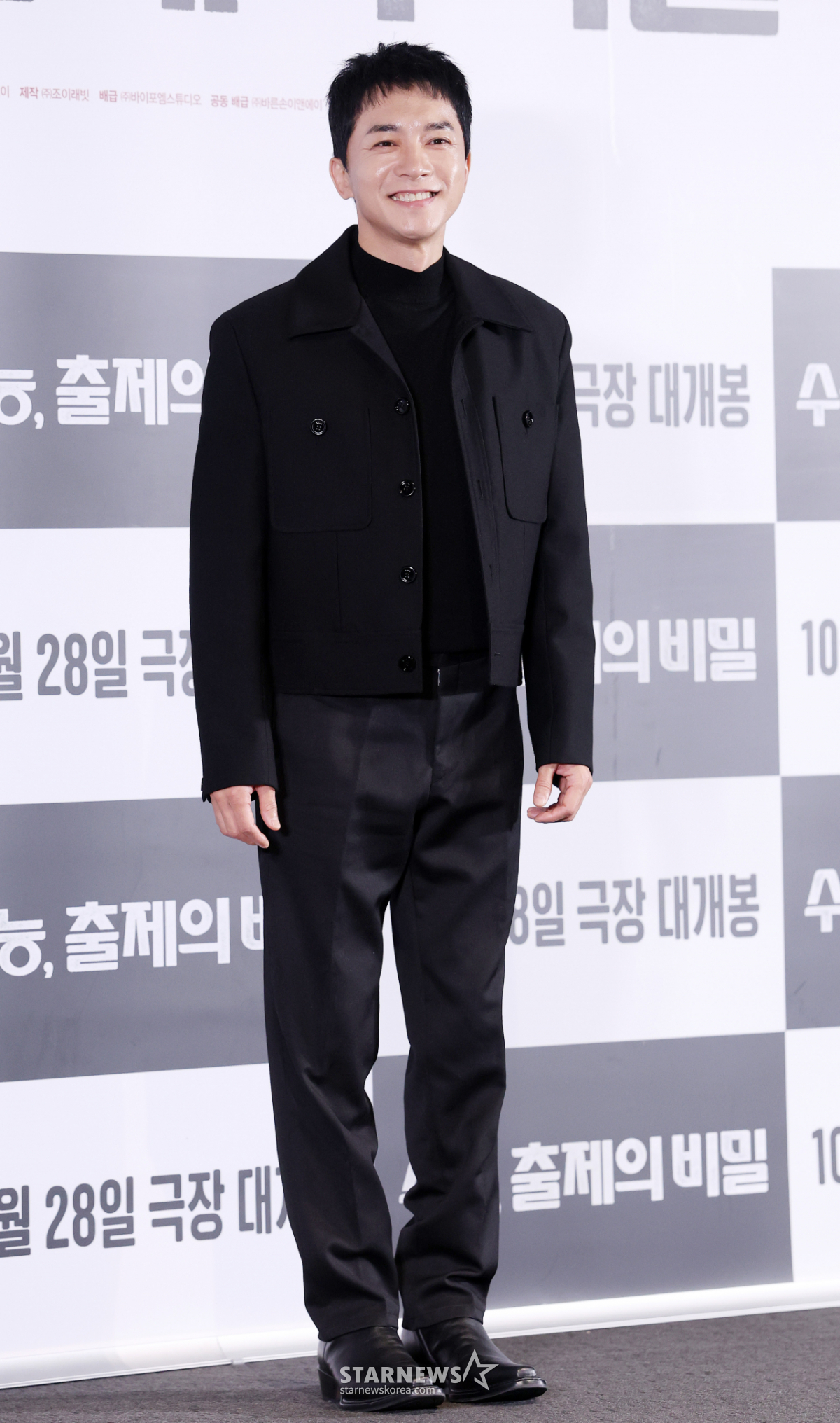 김영민, 가을과 어울리는 올블랙[★포토]