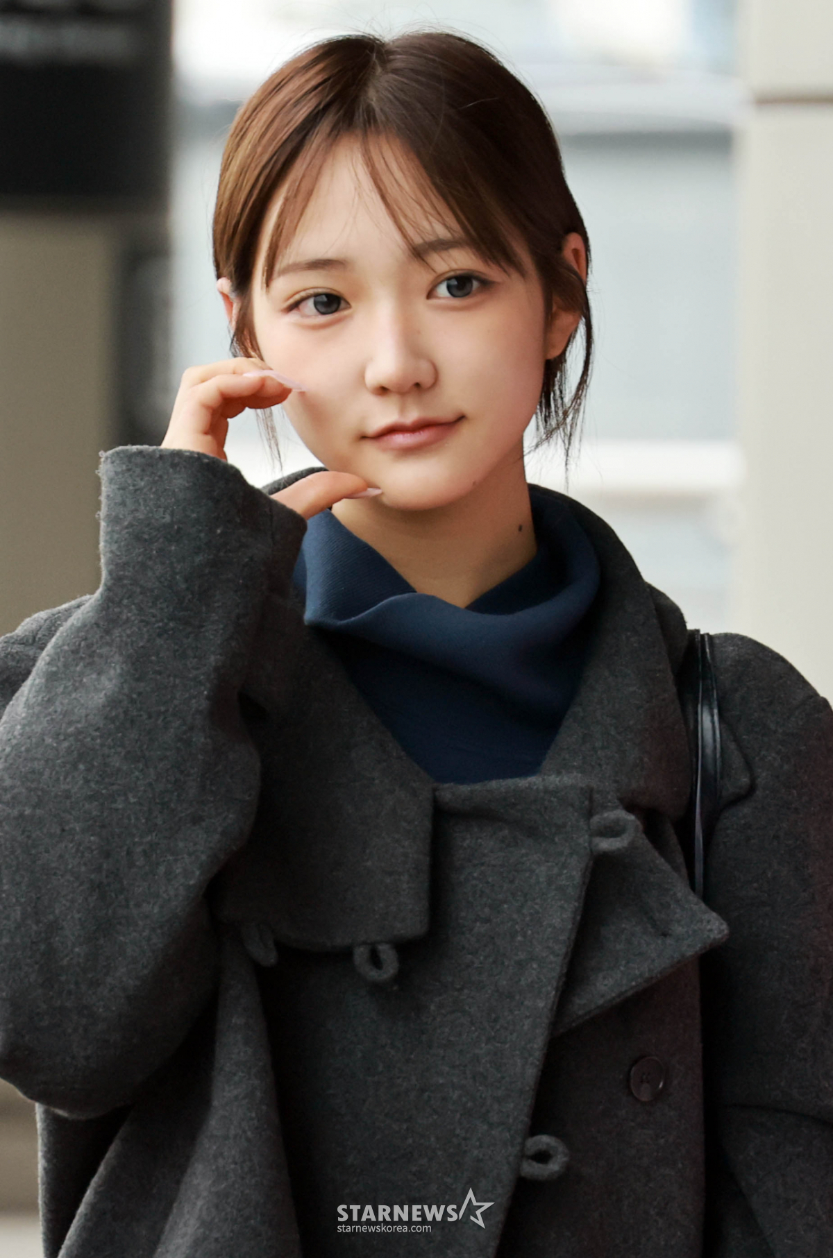 키키 지유 '예쁜 볼하트'[★포토]