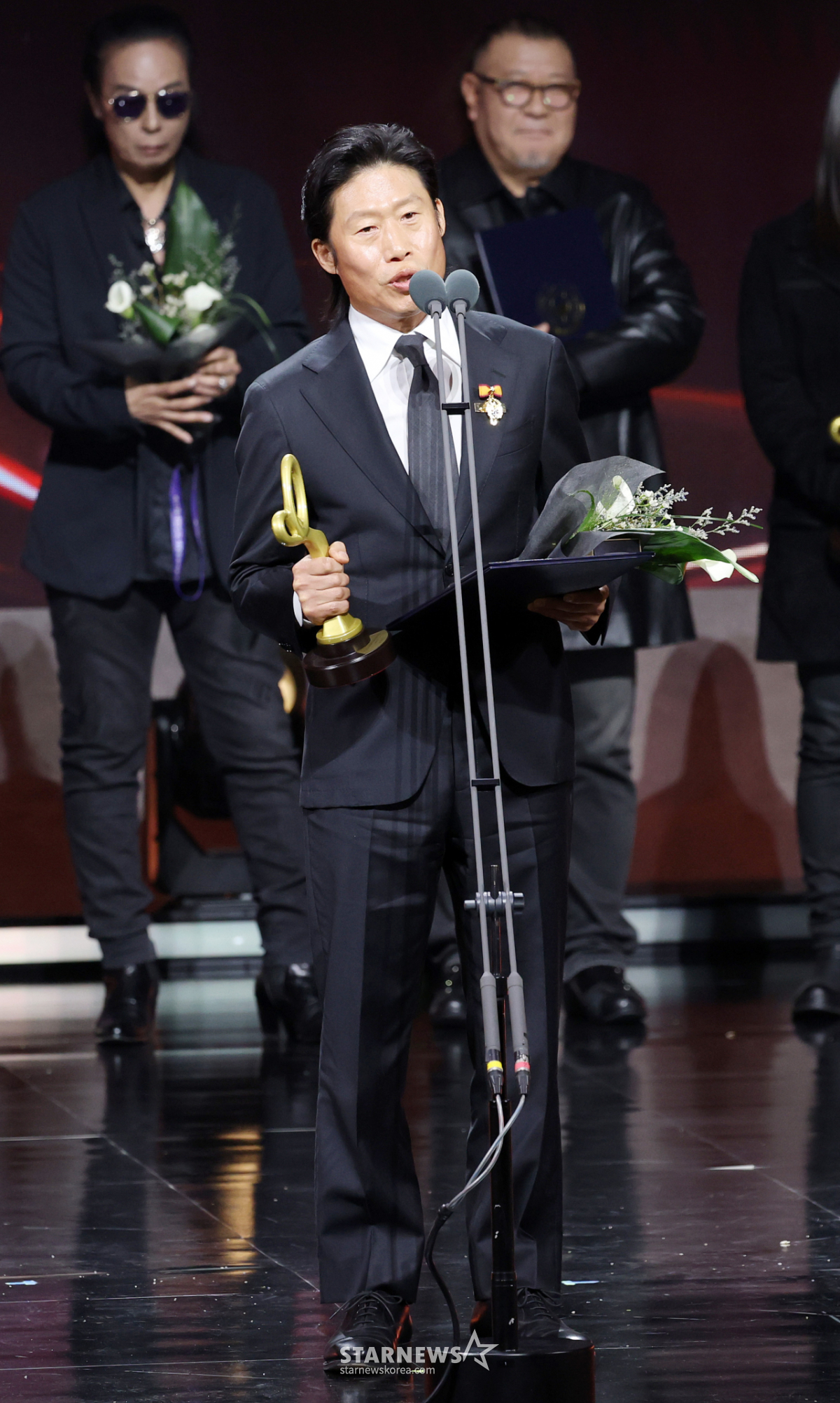 '신변보호 해제' 유해진, 대통령 표창[★포토]