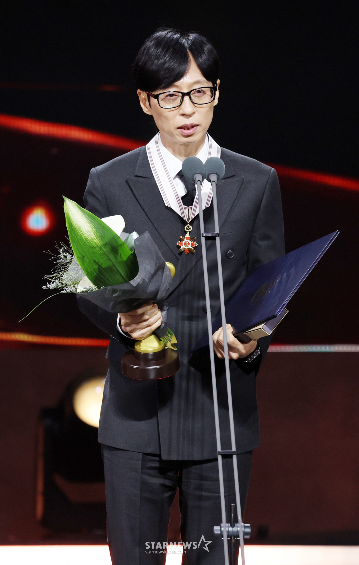 유재석, 보관 문화훈장 수훈[★포토]