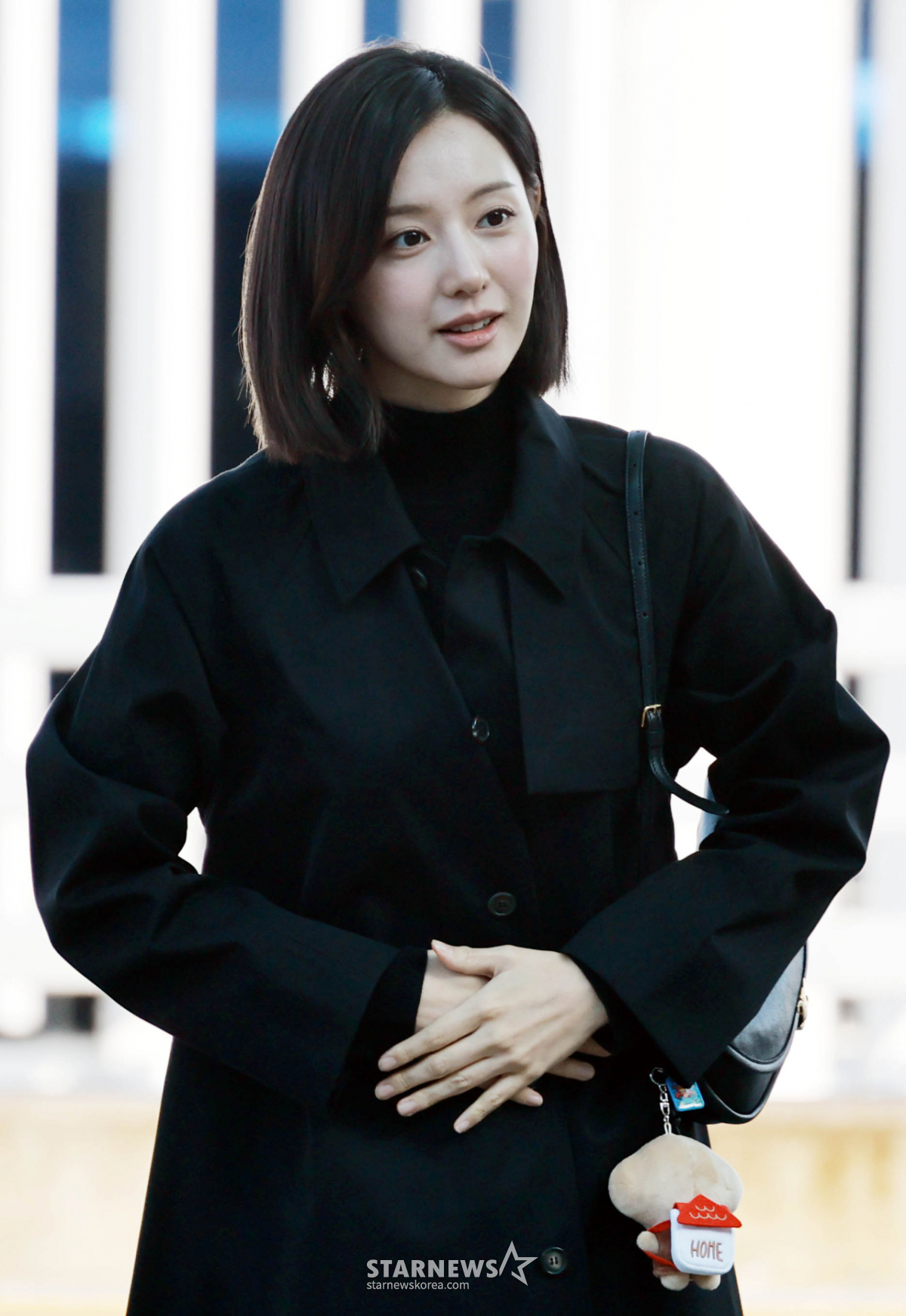 김지원 '팬들에게 배꼽인사'[★포토]