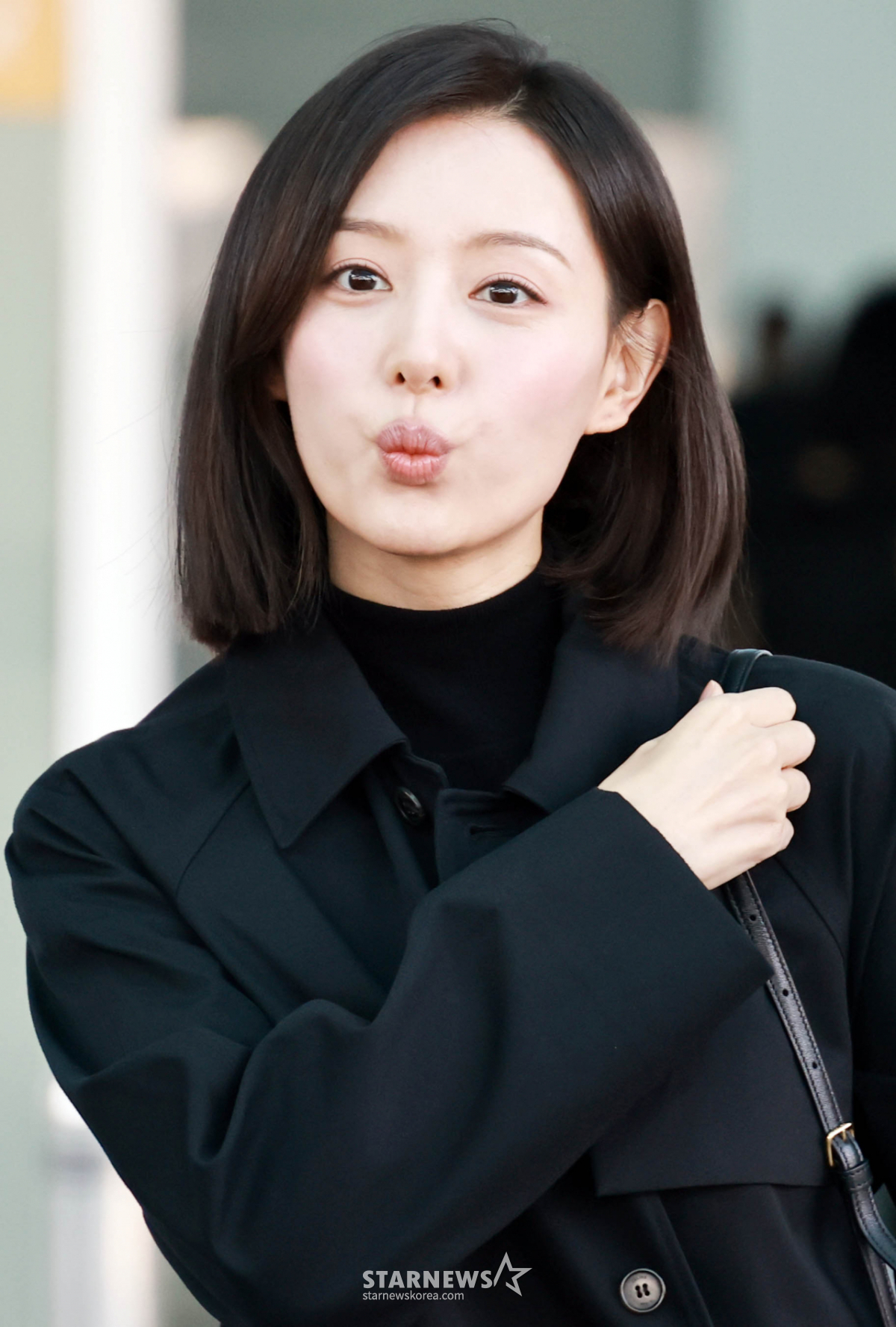 김지원 '귀여운 표정'[★포토]