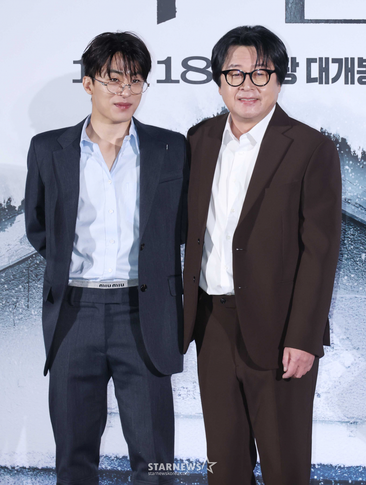 구교환-김윤석 '폭설의 주역들'[★포토]