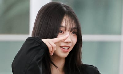 에스파 카리나 '저 앞머리 잘랐어요~'