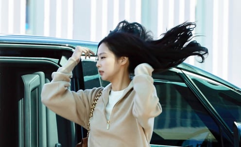 블랙핑크 제니 '머리만 넘겨도 화보'[★포토]