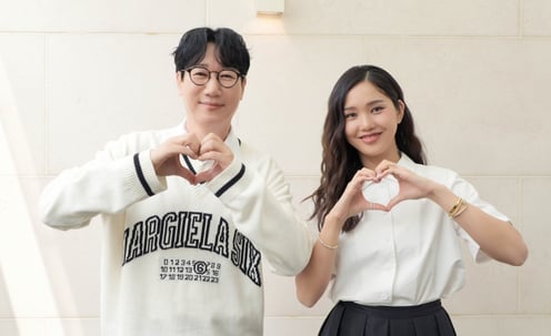 지석진-미미 '만학도지씨 사랑해 주세요'[★포토]