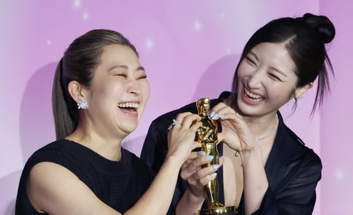 매기 강-이재 '너무 좋은 오스카'[★포토]