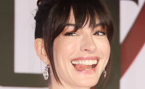 앤 해서웨이 '귀엽고 깜찍하게'[★포토]