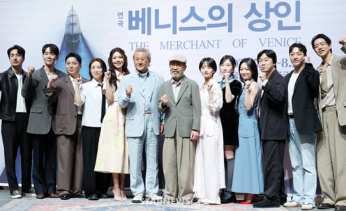 연극 '베니스의 상인' 파이팅![★포토]