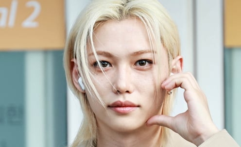 스트레이키즈 필릭스 '심쿵유발 볼하트'[★포토]