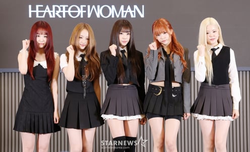 하트오브우먼, 진심 담은 파이팅[★포토]