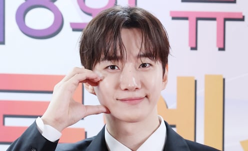 이준호, 볼하트로 완성한 잘생김[★포토]