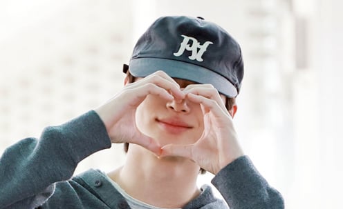 하트 안에 우석이~[★포토]