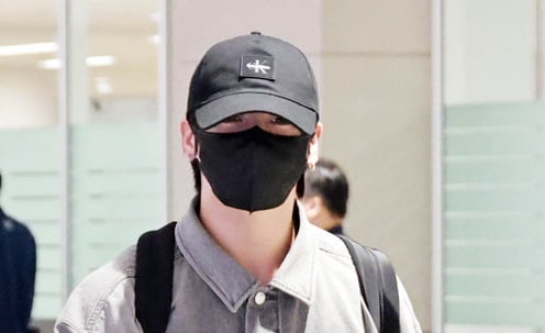 BTS 정국 '살짝 보이는 눈웃음'[★포토]
