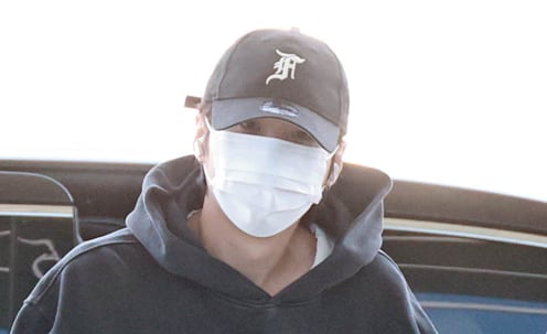 BTS 슈가 '잘 다녀올게요'[★포토]