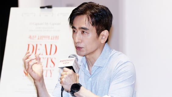 차인표, 첫 연극 '죽은 시인의 사회' 간담회