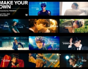 THE BOYZ、魅力あふれる「BE YOUR OWN KING」映像公開