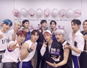 THE BOYZ、新曲「THRILL RIDE」で音?番組1位に