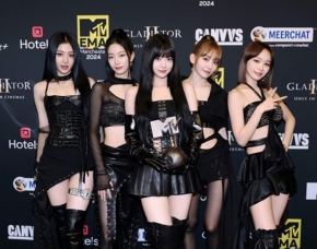 LE SSERAFIM、「2024 MTV EMA」受賞に海外メディアが絶賛