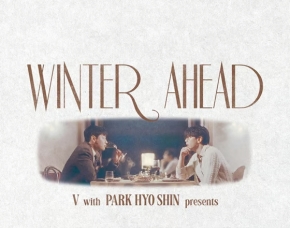 BTS的V·朴孝信合唱曲《Winter Ahead》圣诞颂版本今日(3日)发售