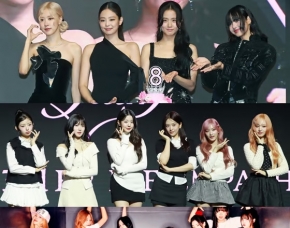 1 место - BLACKPINK, 2 место - IVE, 3 место - TWICE