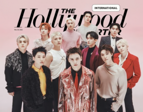 Seventeen Graces Cover of Renowned American Magazine 'The Hollywood Reporter'