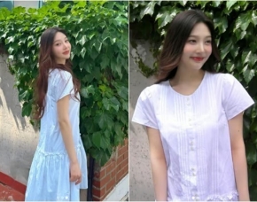 Red Velvetジョイ、夏を感じるワンピース姿でファンを魅了