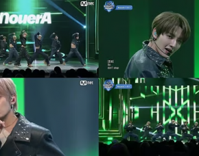 Boy group NouerA captivated viewers on M Countdown