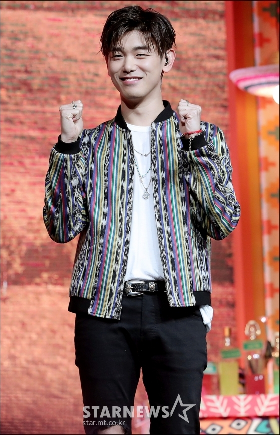 11日下午,韩国歌手eric nam在首尔市麻浦区西桥洞弘大muv hall举行了