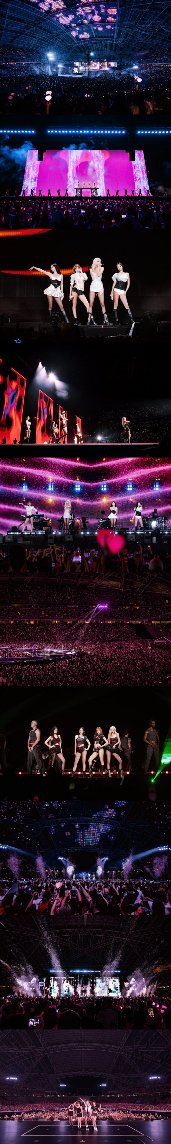 BLACKPINK再度登台新加坡体育场，且明年1月将前往日本东京| Starnews